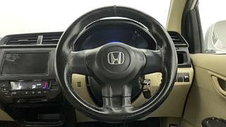 Used 2016 Honda Amaze [2013-2016] 1.2 E i-VTEC Petrol Manual interior STEERING VIEW