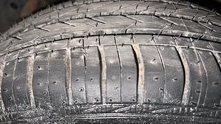 Used 2019 Hyundai Xcent [2017-2019] S Petrol Petrol Manual tyres LEFT FRONT TYRE TREAD VIEW