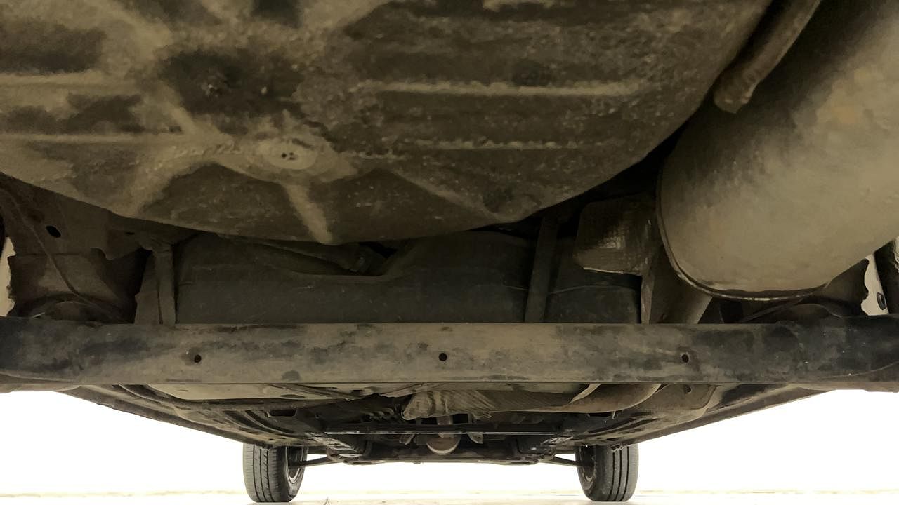 Used 2012 Ford Figo [2010-2015] Duratec Petrol EXI 1.2 Petrol Manual extra REAR UNDERBODY VIEW (TAKEN FROM REAR)