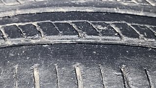 Used 2014 Maruti Suzuki Swift Dzire ZXI Petrol Manual tyres LEFT FRONT TYRE TREAD VIEW