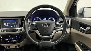 Used 2019 Hyundai Verna [2017-2020] 1.6 VTVT SX (O) Petrol Manual interior STEERING VIEW