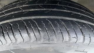 Used 2021 Renault Kiger RXZ AMT Petrol Automatic tyres LEFT FRONT TYRE TREAD VIEW