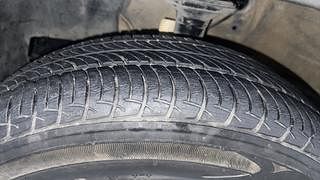 Used 2019 Maruti Suzuki Wagon R 1.2 [2019-2022] VXI AMT Petrol Automatic tyres LEFT FRONT TYRE TREAD VIEW