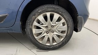 Used 2016 Maruti Suzuki Baleno [2015-2019] Alpha Petrol Petrol Manual tyres LEFT REAR TYRE RIM VIEW