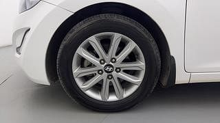 Used 2015 Hyundai Neo Fluidic Elantra [2012-2016] 1.8 SX MT VTVT Petrol Manual tyres LEFT FRONT TYRE RIM VIEW