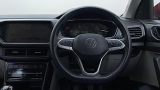 Used 2022 Volkswagen Taigun Topline 1.0 TSI MT Petrol Manual interior STEERING VIEW