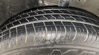 Used 2022 Maruti Suzuki Wagon R 1.0 VXI Petrol Manual tyres LEFT FRONT TYRE TREAD VIEW