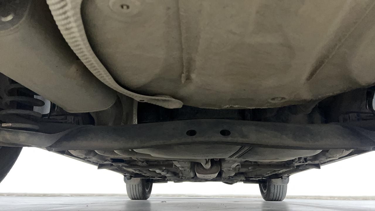 Used 2022 Skoda Kushaq Ambition 1.0L TSI MT Petrol Manual extra REAR UNDERBODY VIEW (TAKEN FROM REAR)