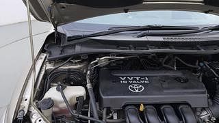 Used 2011 Toyota Corolla Altis [2008-2011] 1.8 G Petrol Manual engine ENGINE RIGHT SIDE HINGE & APRON VIEW