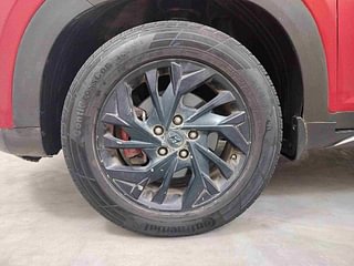 Used 2020 Hyundai Creta SX OPT Turbo DCT Petrol Petrol Automatic tyres LEFT FRONT TYRE RIM VIEW