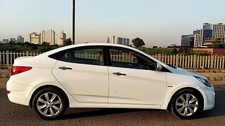 Used 2011 Hyundai Verna [2011-2015] Fluidic 1.6 VTVT SX Opt AT Petrol Automatic exterior RIGHT SIDE VIEW