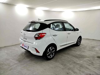 Used 2022 Hyundai Grand i10 Nios Asta AMT 1.2 Kappa VTVT Petrol Automatic exterior RIGHT REAR CORNER VIEW