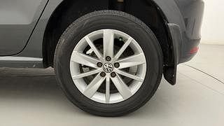 Used 2016 Volkswagen Polo [2015-2019] Highline1.2L (P) Petrol Manual tyres LEFT REAR TYRE RIM VIEW