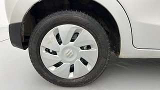 Used 2021 Maruti Suzuki Celerio [2014-2021] VXi CNG Petrol+cng Manual tyres RIGHT REAR TYRE RIM VIEW