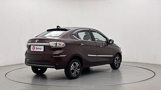 Used 2022 Tata Tigor Revotron XZ+ CNG Dual Tone Petrol+cng Manual exterior RIGHT REAR CORNER VIEW