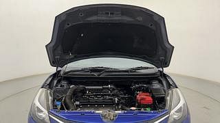 Used 2017 Maruti Suzuki Baleno [2015-2019] Alpha Petrol Petrol Manual engine ENGINE & BONNET OPEN FRONT VIEW