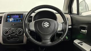 Used 2013 Maruti Suzuki Wagon R 1.0 [2013-2019] LXi CNG Petrol+cng Manual interior STEERING VIEW