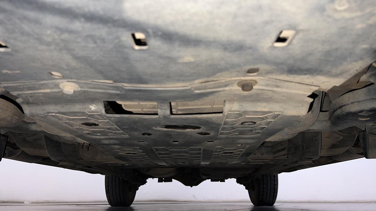 Used 2017 Mahindra TUV300 [2015-2020] T8 mHAWK100 Diesel Manual extra FRONT LEFT UNDERBODY VIEW