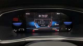 Used 2022 Volkswagen Taigun Topline 1.0 TSI MT Petrol Manual interior CLUSTERMETER VIEW