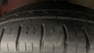 Used 2016 Hyundai Eon [2011-2018] Sportz Petrol Manual tyres LEFT FRONT TYRE TREAD VIEW