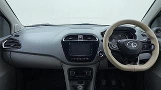 Used 2021 Tata Tigor Revotron XZ+ Petrol Manual interior DASHBOARD VIEW