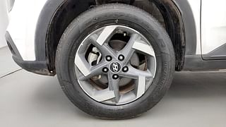 Used 2019 Hyundai Venue [2019-2021] SX 1.0 (O) Turbo Petrol Manual tyres LEFT FRONT TYRE RIM VIEW
