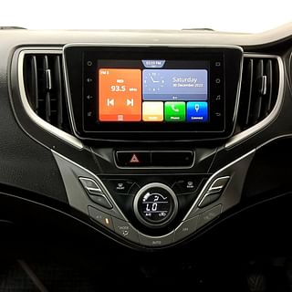 Used 2019 Maruti Suzuki Baleno [2019-2022] Zeta Petrol Petrol Manual interior MUSIC SYSTEM & AC CONTROL VIEW