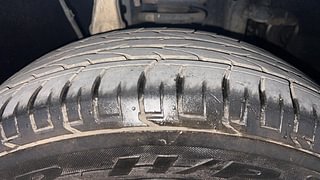 Used 2019 Mahindra Marazzo M8 Diesel Manual tyres RIGHT FRONT TYRE TREAD VIEW