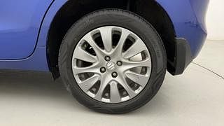 Used 2016 Maruti Suzuki Baleno [2015-2019] Alpha Petrol Petrol Manual tyres LEFT REAR TYRE RIM VIEW