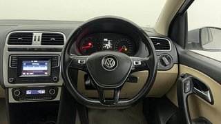 Used 2016 Volkswagen Polo [2015-2019] Highline1.2L (P) Petrol Manual interior STEERING VIEW