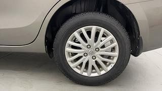 Used 2021 maruti-suzuki Dzire ZXI Petrol Manual tyres LEFT REAR TYRE RIM VIEW