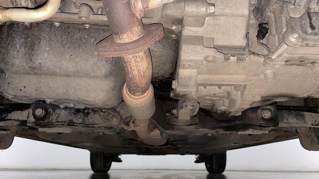 Used 2016 Volkswagen Vento [2015-2019] Highline Petrol AT Petrol Automatic extra FRONT LEFT UNDERBODY VIEW