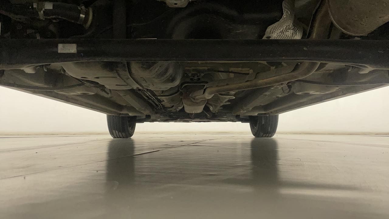 Used 2020 Mahindra XUV 300 W6 Petrol Petrol Manual extra REAR UNDERBODY VIEW (TAKEN FROM REAR)