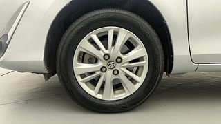 Used 2018 Toyota Yaris [2018-2021] VX CVT Petrol Automatic tyres LEFT FRONT TYRE RIM VIEW