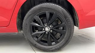 Used 2022 Skoda Slavia Style 1.0L TSI AT Petrol Automatic tyres LEFT REAR TYRE RIM VIEW