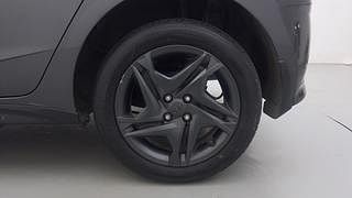 Used 2020 Hyundai New i20 Sportz 1.0 Turbo IMT Petrol Manual tyres LEFT REAR TYRE RIM VIEW