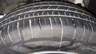 Used 2022 Mahindra XUV 300 W6 Petrol Petrol Manual tyres RIGHT REAR TYRE TREAD VIEW