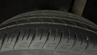 Used 2020 Maruti Suzuki Vitara Brezza [2020-2022] ZXI AT Petrol Automatic tyres LEFT REAR TYRE TREAD VIEW