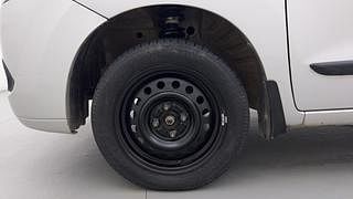 Used 2010 Maruti Suzuki Wagon R 1.0 [2010-2019] VXi Petrol Manual tyres LEFT FRONT TYRE RIM VIEW