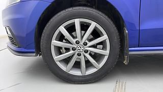 Used 2020 volkswagen Polo Highline Plus 1.0 TSI Petrol Manual tyres LEFT FRONT TYRE RIM VIEW