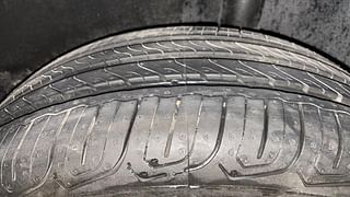 Used 2019 Volkswagen Ameo [2016-2020] 1.0 Comfortline Petrol Petrol Manual tyres LEFT REAR TYRE TREAD VIEW