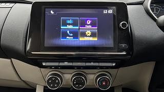 Used 2021 Renault Triber RXZ AMT Dual Tone Petrol Automatic interior MUSIC SYSTEM & AC CONTROL VIEW