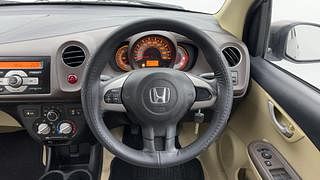 Used 2014 Honda Brio [2011-2016] V MT Petrol Manual interior STEERING VIEW