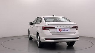 Used 2023 Skoda Slavia Ambition 1.0L TSI MT Petrol Manual exterior LEFT REAR CORNER VIEW