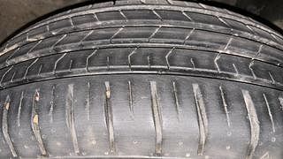 Used 2021 Tata Punch Creative AMT Dual Tone Petrol Automatic tyres LEFT FRONT TYRE TREAD VIEW