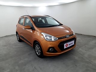 Used 2016 Hyundai Grand i10 [2013-2017] Asta (O) AT 1.2 kappa VTVT Petrol Automatic exterior RIGHT FRONT CORNER VIEW