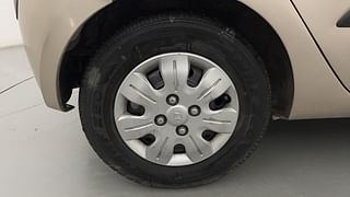 Used 2009 Hyundai i10 [2007-2010] Magna 1.2 CNG (Outside Fitted) Petrol+cng Manual tyres RIGHT REAR TYRE RIM VIEW