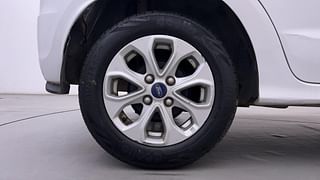 Used 2015 Ford Figo [2015-2019] Titanium Plus 1.5 TDCi Diesel Manual tyres RIGHT REAR TYRE RIM VIEW