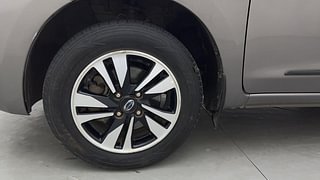 Used 2019 datsun Go Plus T (O) Petrol Manual tyres LEFT FRONT TYRE RIM VIEW