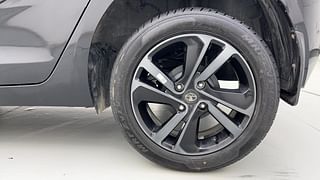 Used 2022 Tata Altroz XZ Plus 1.2 Dark Edition Petrol Manual tyres LEFT REAR TYRE RIM VIEW